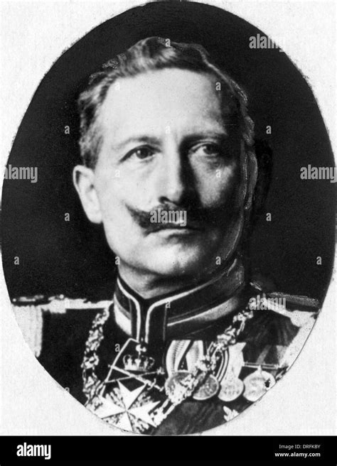 Kaiser Wilhelm Ii Emperor Of Germany Stock Photo Alamy