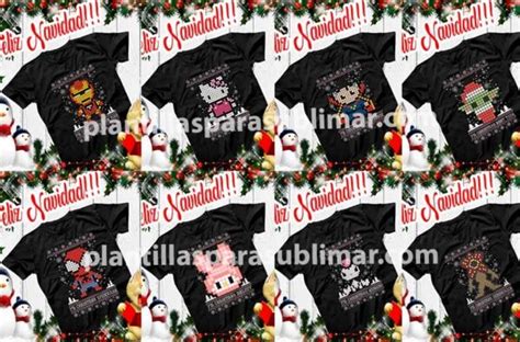 Ugly Vector Navidad Pixel SUBLIMACION Dtf Plantillas Para Sublimar