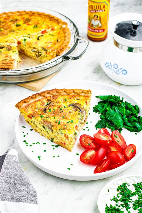 Vegan Eggless Quiche I No Tofu JUST Egg Quiche