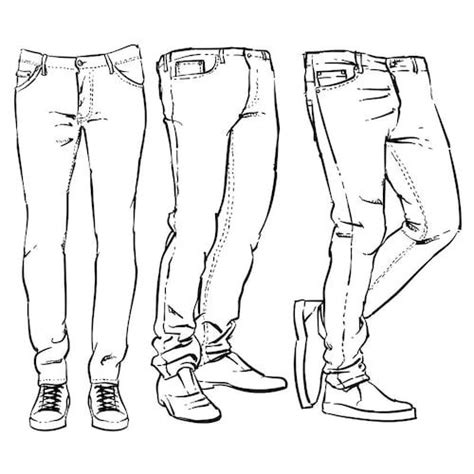 Jeans Drawing Guy Drawing Drawing Clothes Drawing Poses Jeans