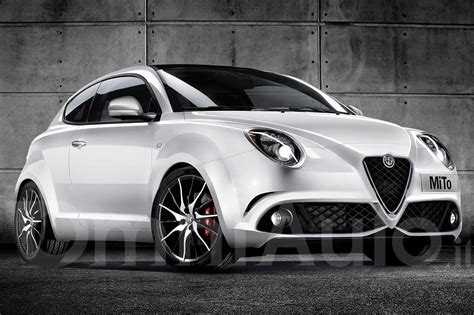 Alfa Romeo Mito Nuovo Rendering Del Restyling In Arrivo Nel 2016