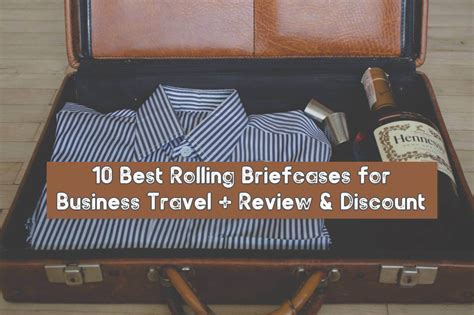 10 Best Rolling Briefcases For Business Travel + Review & Discount