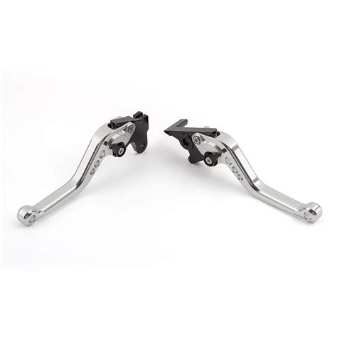 Silver Cnc Aluminum Brake Clutch Levers Motorcycle Parts For Yamaha