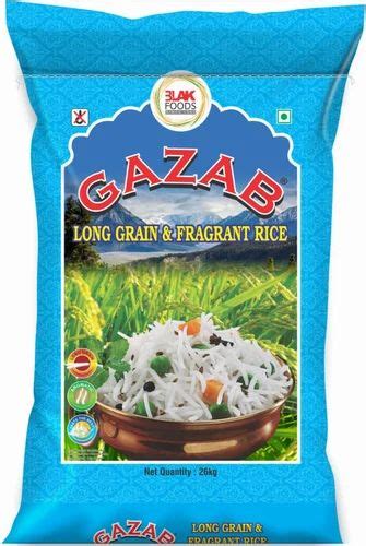 Gazab Long Grain And Fragrant Basmati Rice At Rs 75 Kg Long Grain