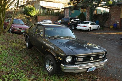 OLD PARKED CARS.: 1976 Chevy Nova SS.