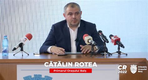 Primarul Bal Ului C T Lin Rotea Anun Nceperea Lucr Rilor La Un