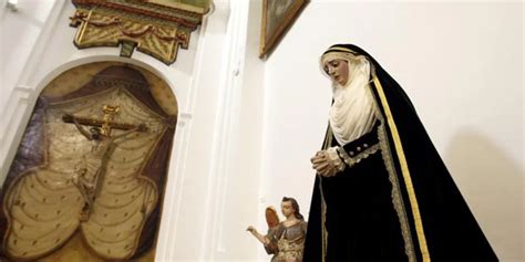 La Virgen de la Soledad de la iglesia de la Merced de Córdoba recupera