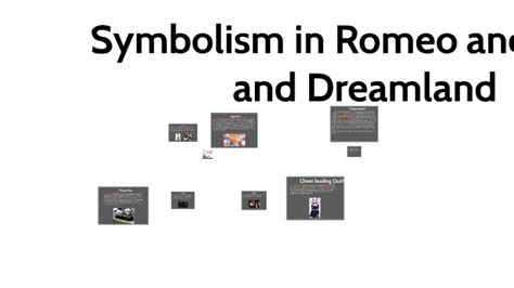 Symbolism in Romeo & Juliet and Dreamland by Kristoff Go on Prezi