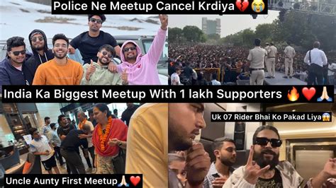 Elvish Yadav Ke Liye Sabse Bada Meetup Cancel Lac Crowd Chakka