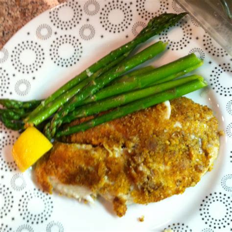 Pecan Crusted Tilapia Bigoven