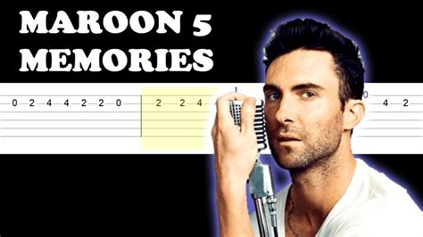 Maroon 5 Memories Easy Guitar Tabs Tutorial YouTube