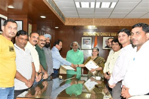 Railtel Signs Mou With Deenbandhu Chhotu Ram University Of Science And