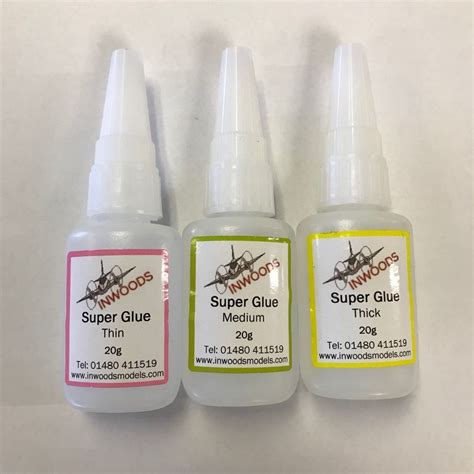 Inwoods Cyano Glue Selection Pack Inwood Models