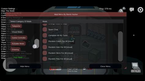Among Us Mod Menu By Polar Mods Youtube