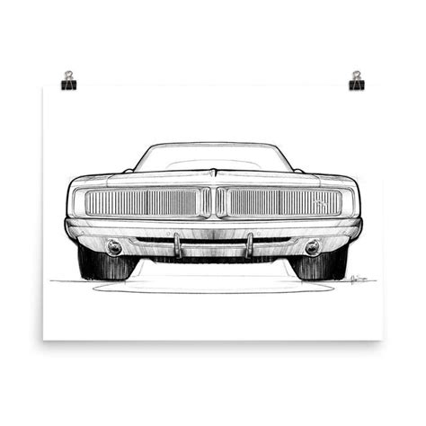 DODGE CHARGER R/T Sketch