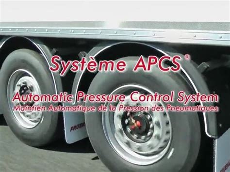 FRUEHAUF APCS Automatic Pressure Control System Système de gonflage