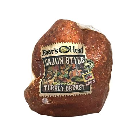 Boar's Head Cajun Turkey Breast (per lb) - Instacart