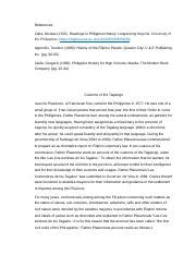customs   tagalogsdocx references zafra nicolas
