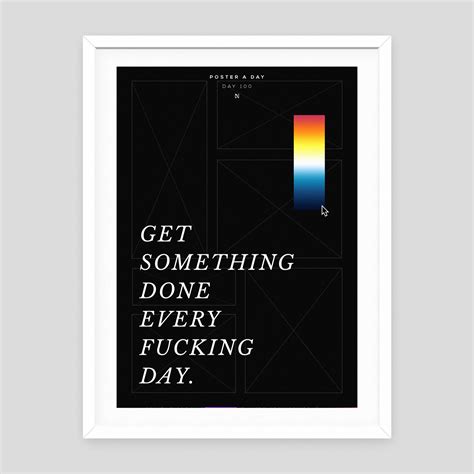 100 Posters in 100 Days :: Behance