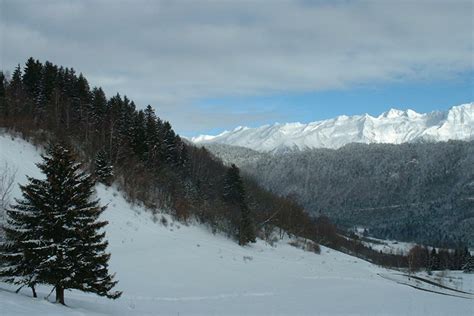 Itinéraire Raquettes N06 Circuit des fontaines Savoie Mont Blanc