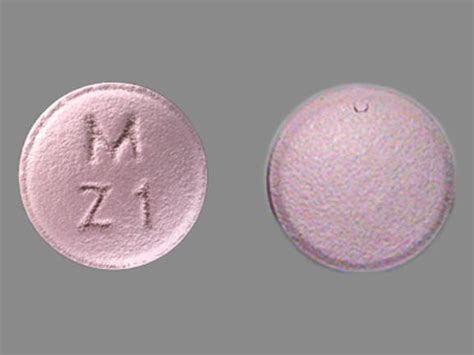 M Z1 Pill Purple Round 6mm Pill Identifier