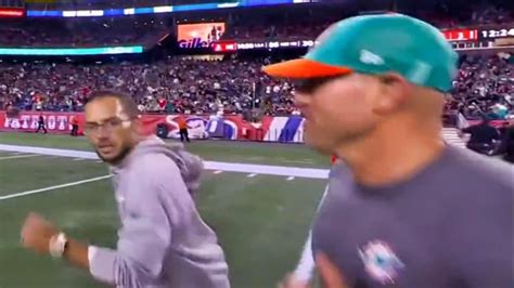 Dolphins HC Mike McDaniel Sprinted Away From Cameraman