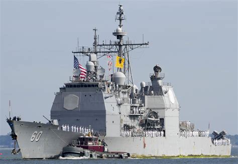 Cg 60 Uss Normandy Guided Missile Cruiser Ticonderoga Class