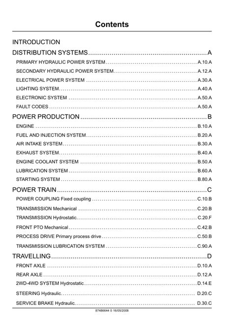 Service Manual Case Axial Flow 7010 8010 9010 Combine