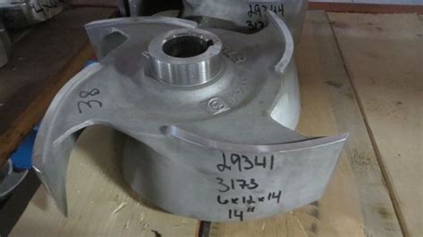 PC6099 Goulds pump model 3175 Impeller , size 14" - Peak Machinery