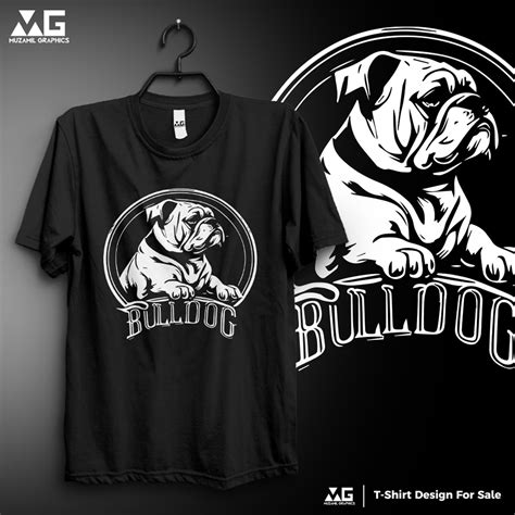 Bull Dog T Shirt Design Masterbundles