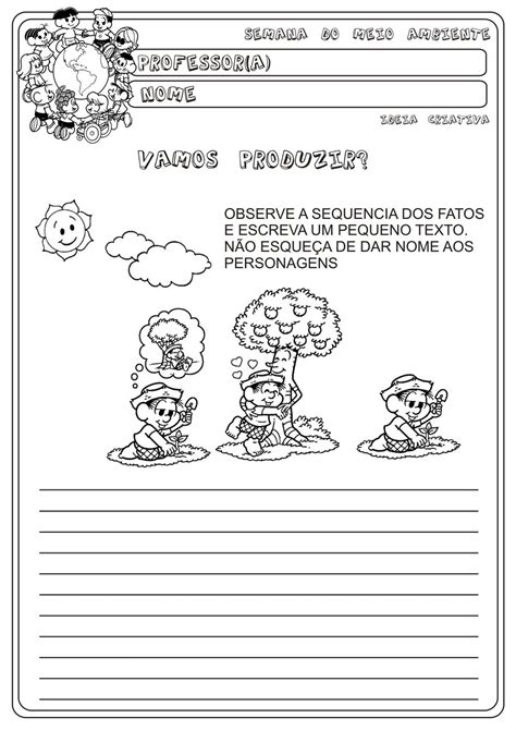 Produção Textual Sobre Meio Ambiente - Produção Textual Sobre O Meio Ambiente - FDPLEARN