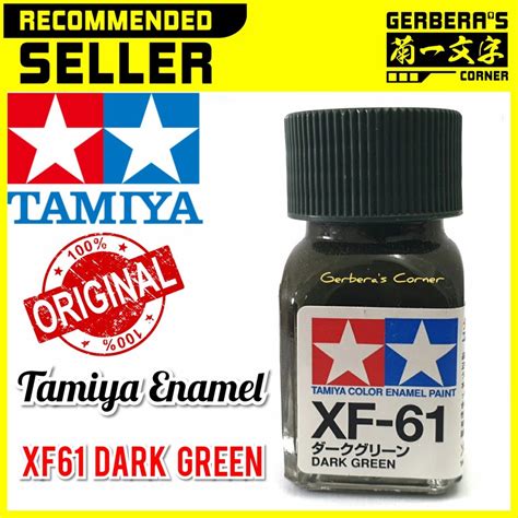 Tamiya Enamel Xf61 Xf 61 Dark Green Cat Gundam Airbrush Model Kit