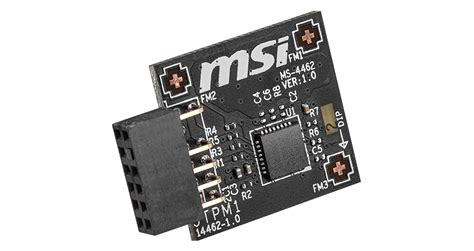 Overview Tpm Module Msi Deutschland