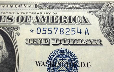 $1 1957 Star Note Silver Certificate-Uncirculated