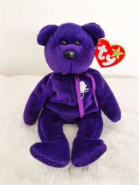 Princess Bear Ty Beanie Baby Collector Vintage Mint Etsy