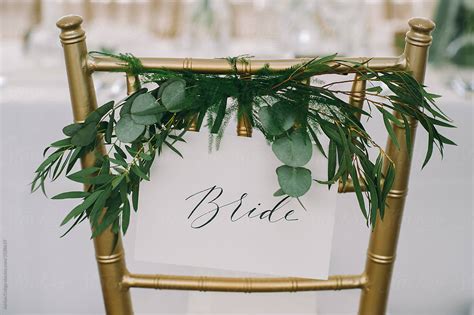 Bride And Groom Wedding Chair Signs Wedding Signs Chair Signs By