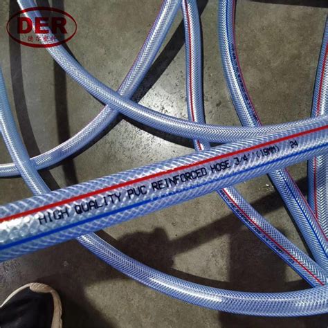 Factory Pvc Fiber Braided Hose Pvc Water Soft Hose Plastic Fiber