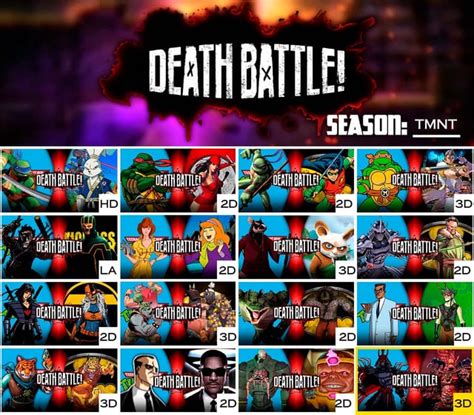 My Teenage Mutant Ninja Turtles Themed Death Battle Season R