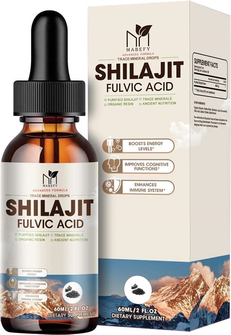 Shilajit Gotas L Quidas De Resina Org Nica Pura Del Himalaya De Alta