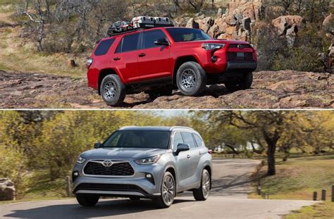 2020 Toyota 4Runner vs 2020 Toyota Highlander: Head to Head | U.S. News ...