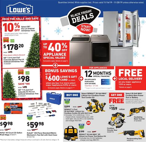 Lowe S Black Friday Ad Current Weekly Ad