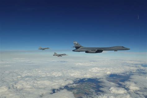 B-1 and B-52 Bombers Crisscross Europe with NATO Allies