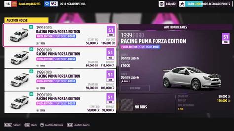 All Forza Horizon 5 Forza Edition Fe Cars List With Boosts