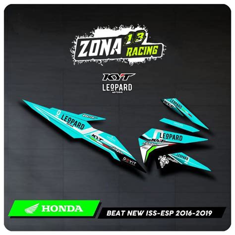 Jual Striping Variasi Sticker Honda Beat F New Iss Esp