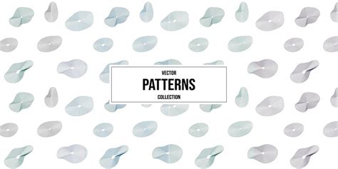 Premium Vector | A collection of abstract patterns on a white background