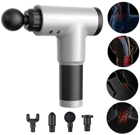 Segmart Percussion Massage Gun For Athletes 6speeds Professional Handheld Deep Tissue Muscle