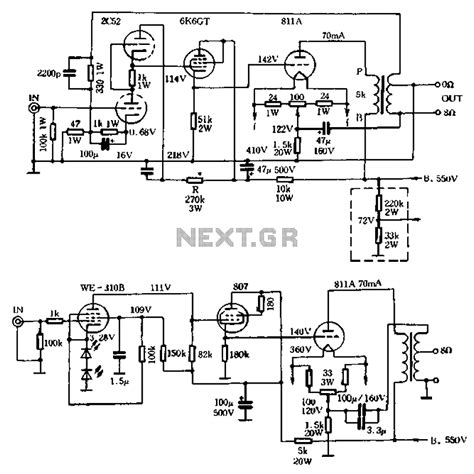 833 Tube Amplifier Schematic