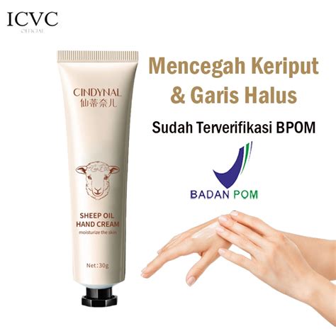 Jual BPOM Cindynal Krim Tangan Kering Pecah Keriput Hand Cream