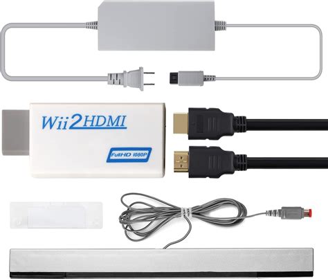 Amazon 4 In 1 Wii To HDMI Adapter Wii Power Cord AC Adapter