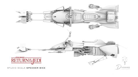 Speeder Bike Studio Scale Star Warsstar Wars Speeder Bike Luke